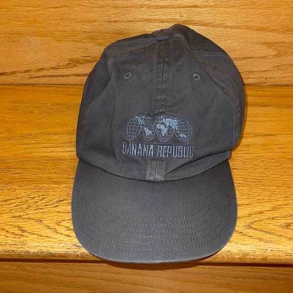 Banana Republic Black Baseball Hat - Picture 1 of 5